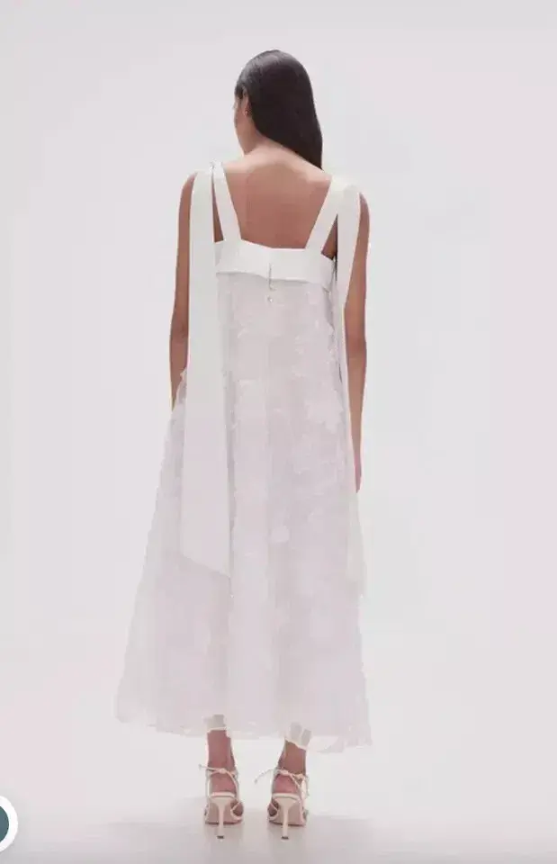 Aje Ursula Midi Dress in White Size 10 - Image 2