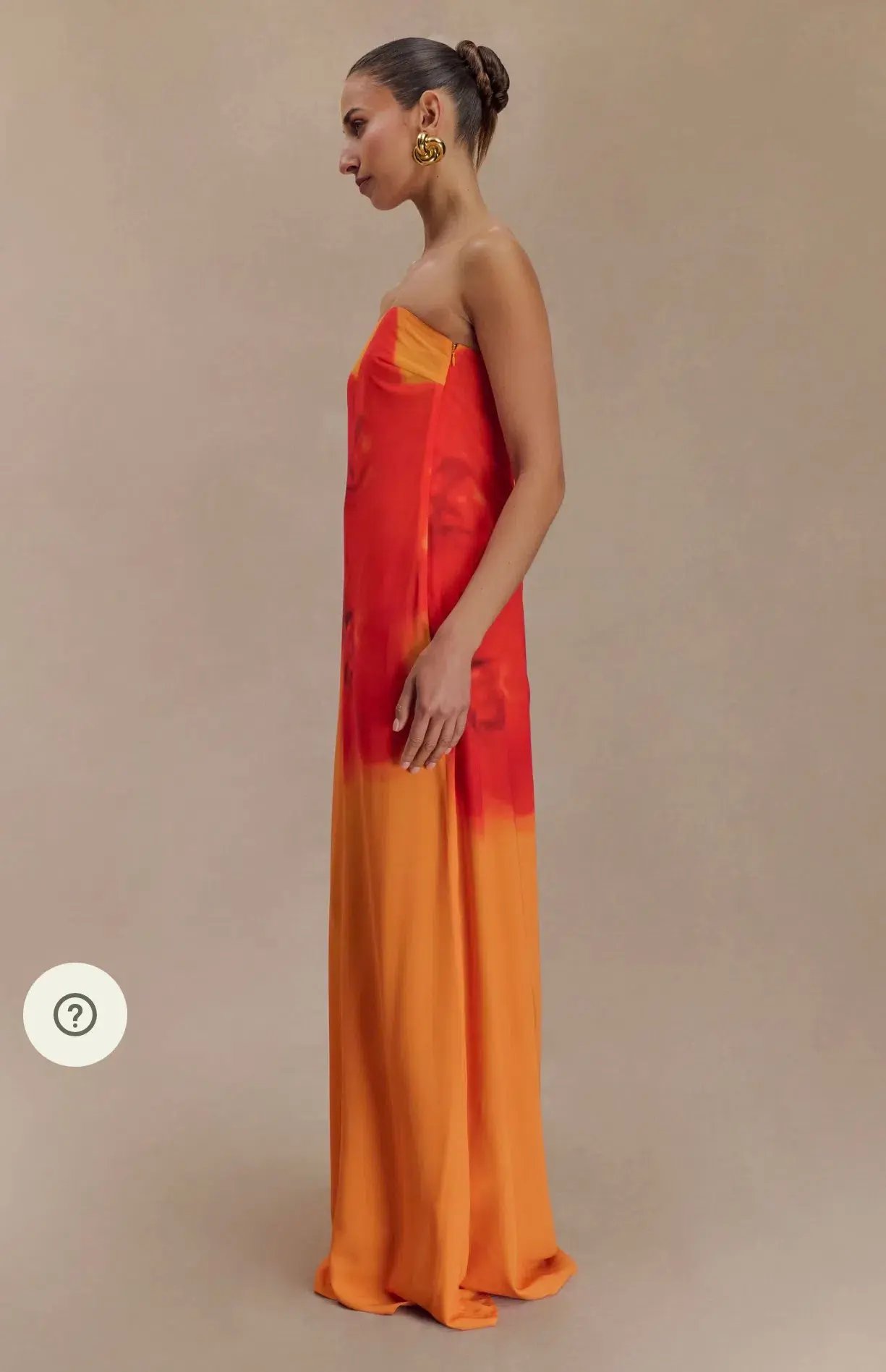 Meshki Amaya Strapless Maxi Dress Size M/AU 10 - Image 2
