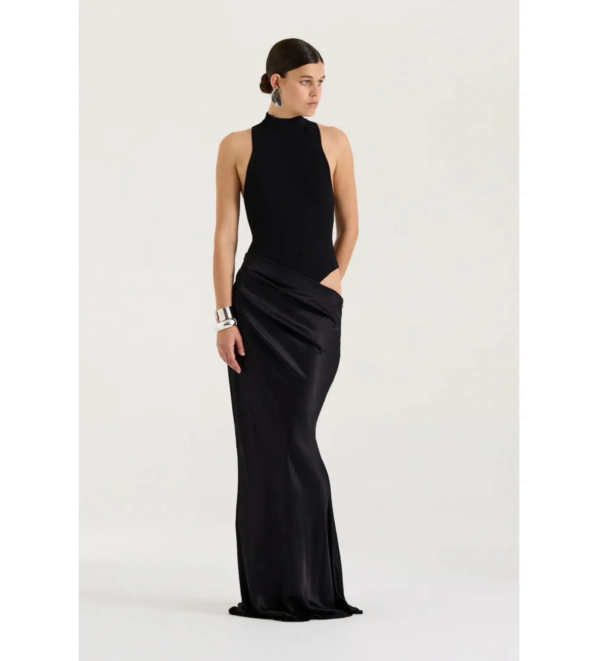 Henne Soraia Maxi Dress Black Size L AU 12  - Image 1