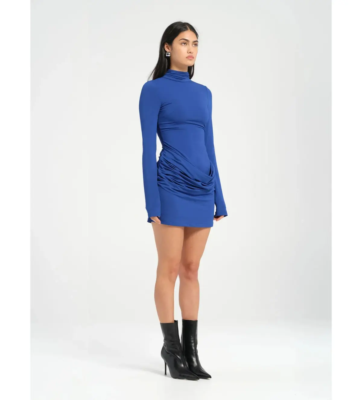 BENNI Veda Mini Dress Cobalt Blue Size AU 12 - Image 2