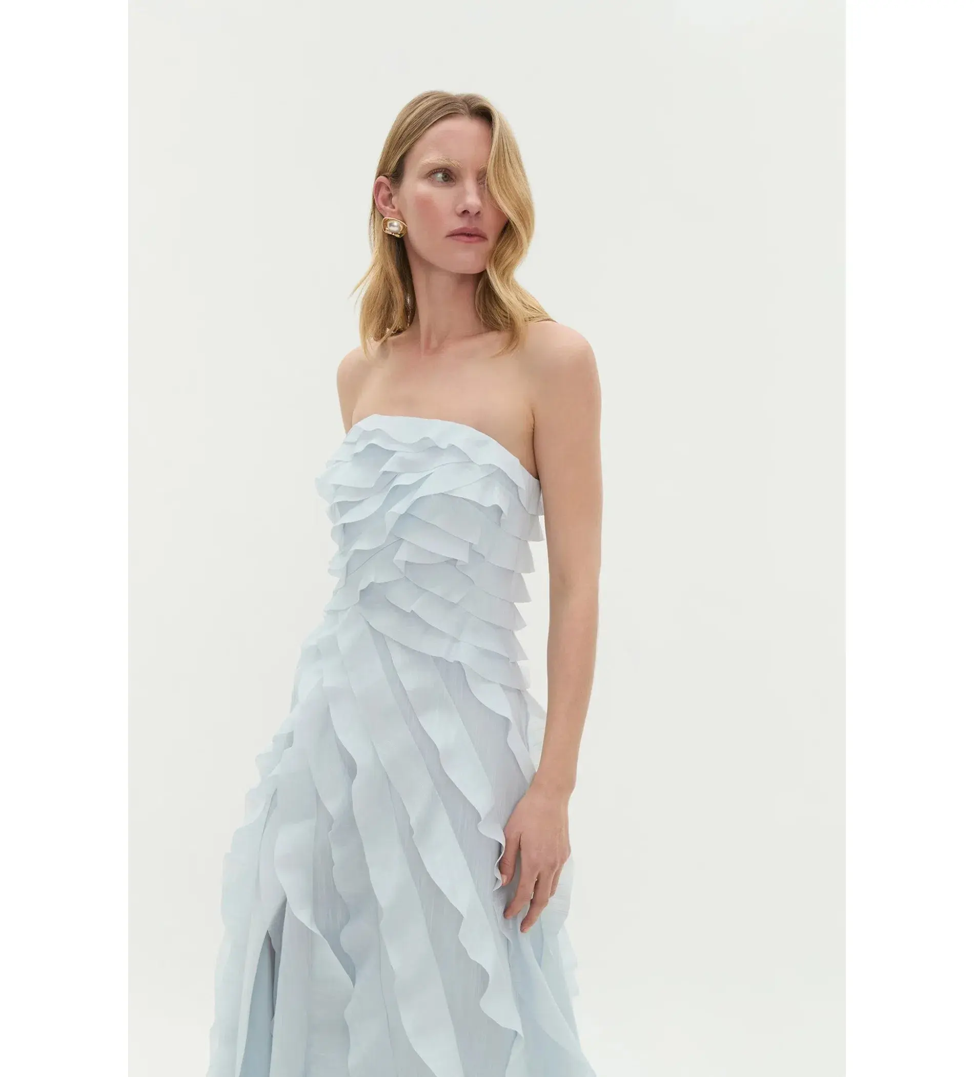 Aje Allairie Gown Pastel Blue Size AU 6 - Image 5