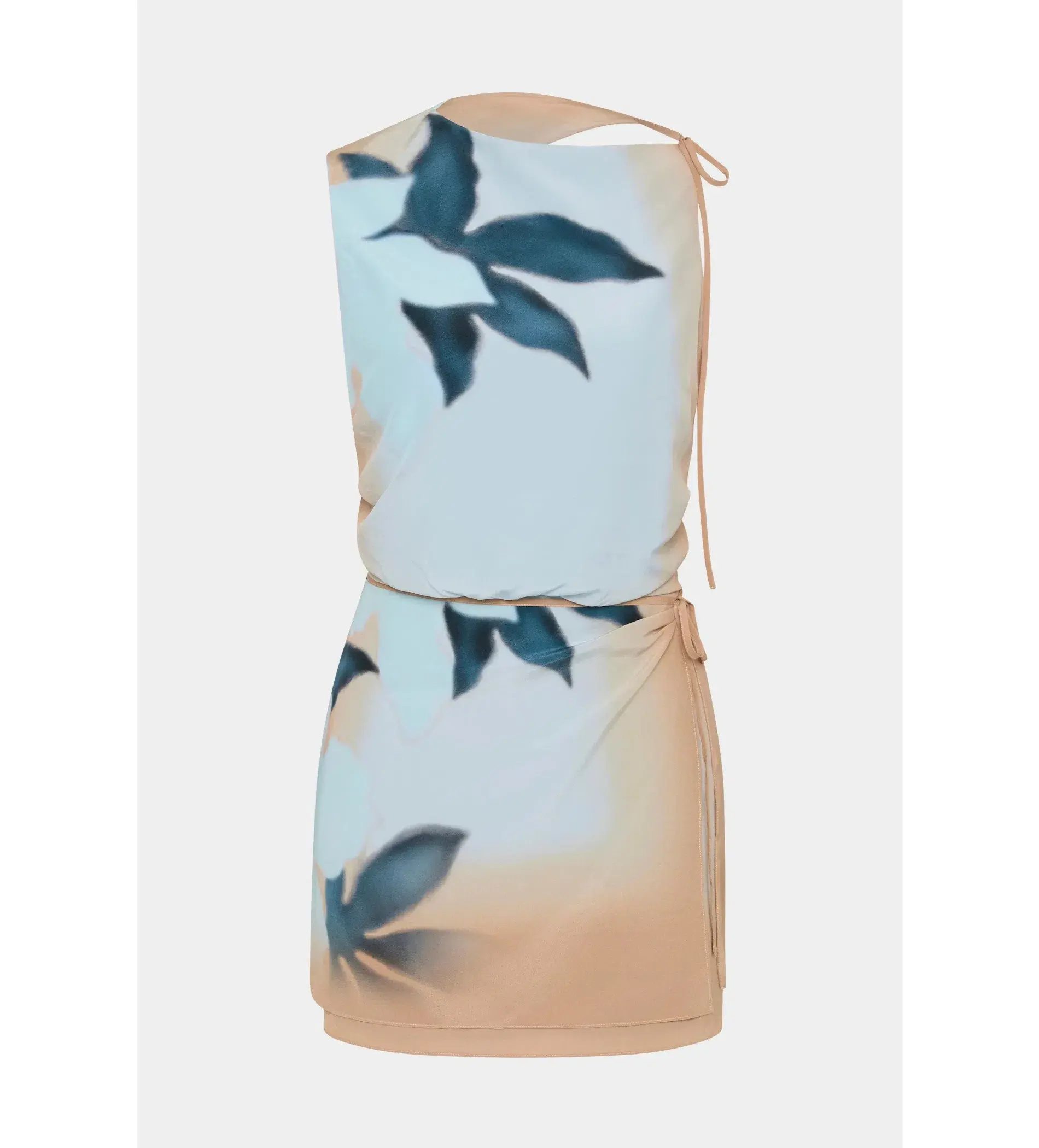 Sir the Label Serene Mini Dress Sequoia Blue Floral Size 0 AU 6 - Image 5