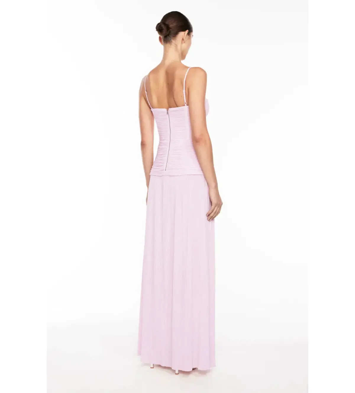 Manning Cartell Double Time Pleat Maxi Dress Hydrangea Size AU 10 - Image 5