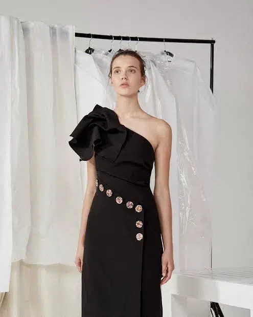 Acler Lynch Dress Black Size 8 - Image 5