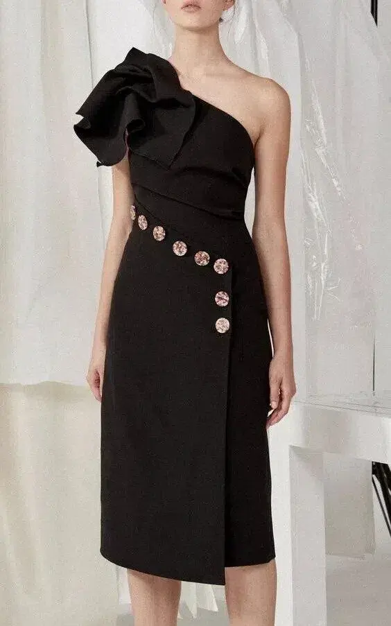 Acler Lynch Dress Black Size 8 - Image 6