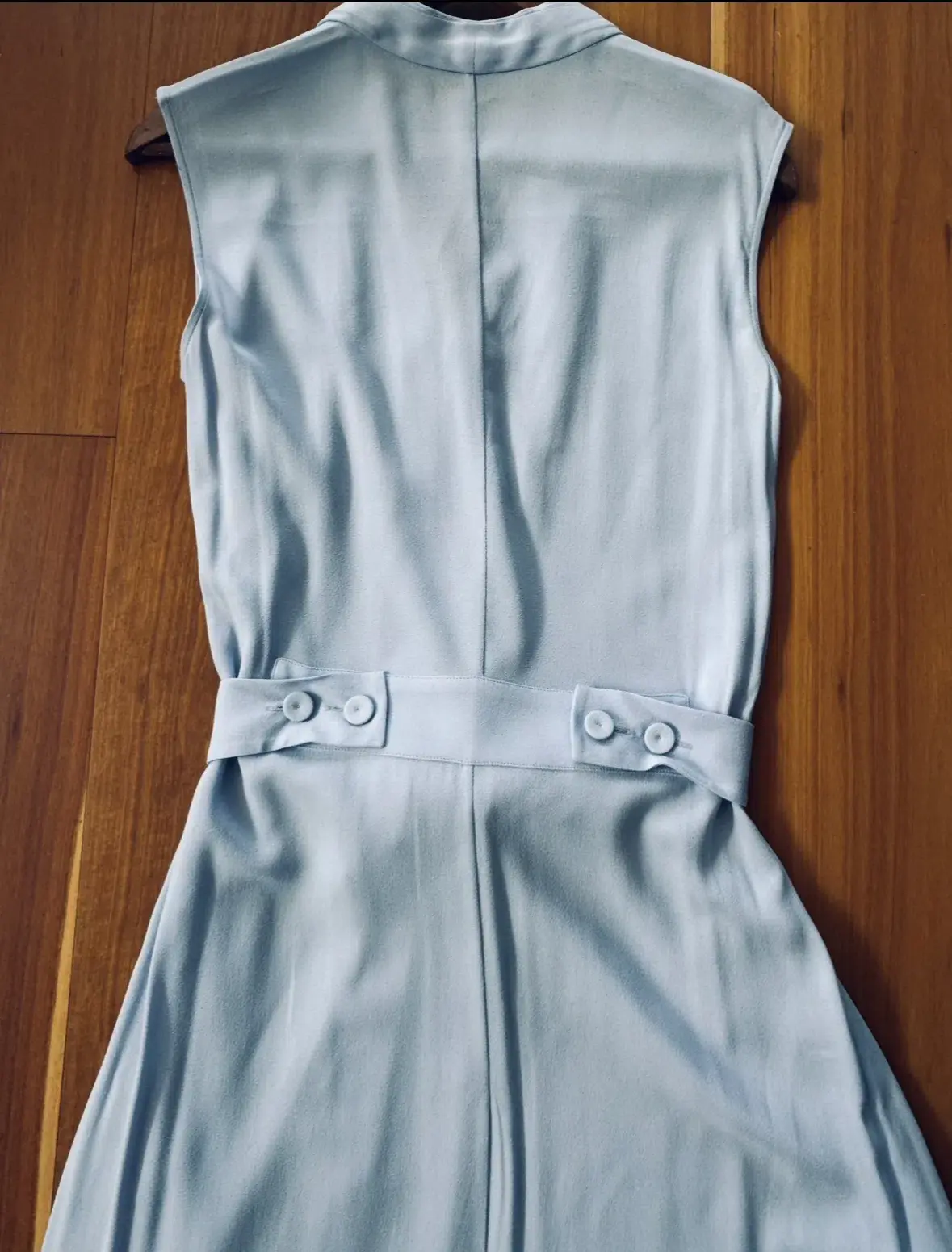 Another Tomorrow Shirtdress Purple Size 8 - Image 4
