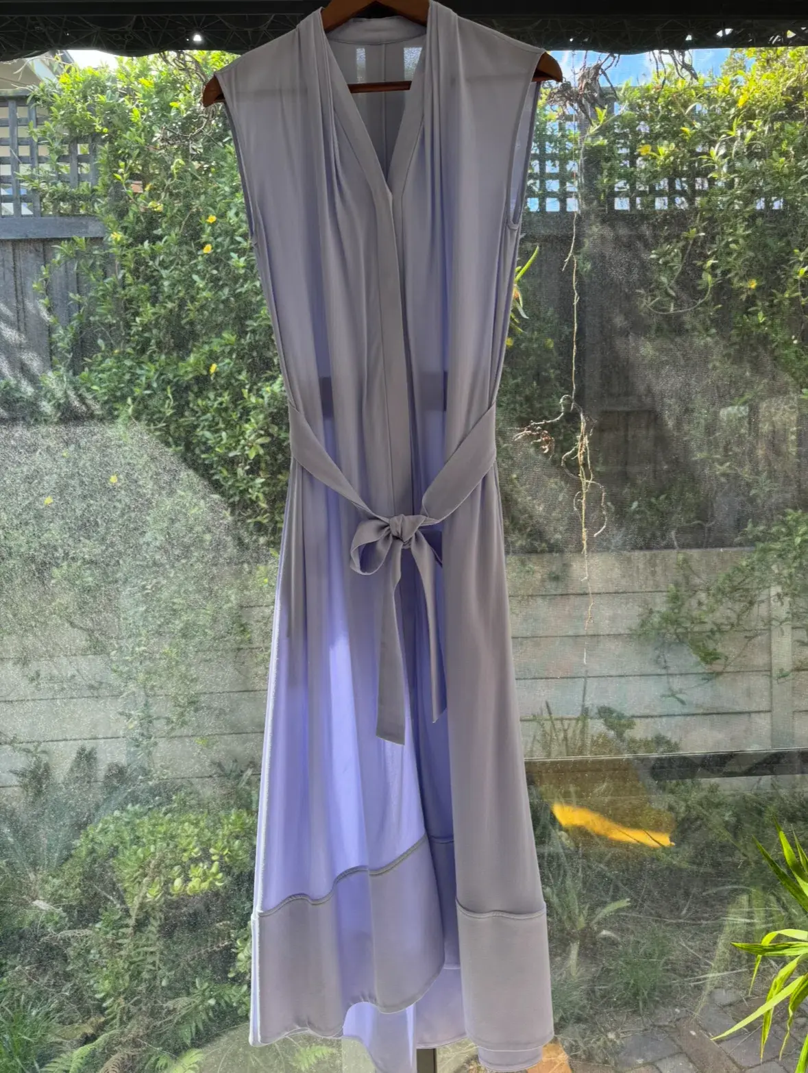 Another Tomorrow Shirtdress Purple Size 8 - Image 2