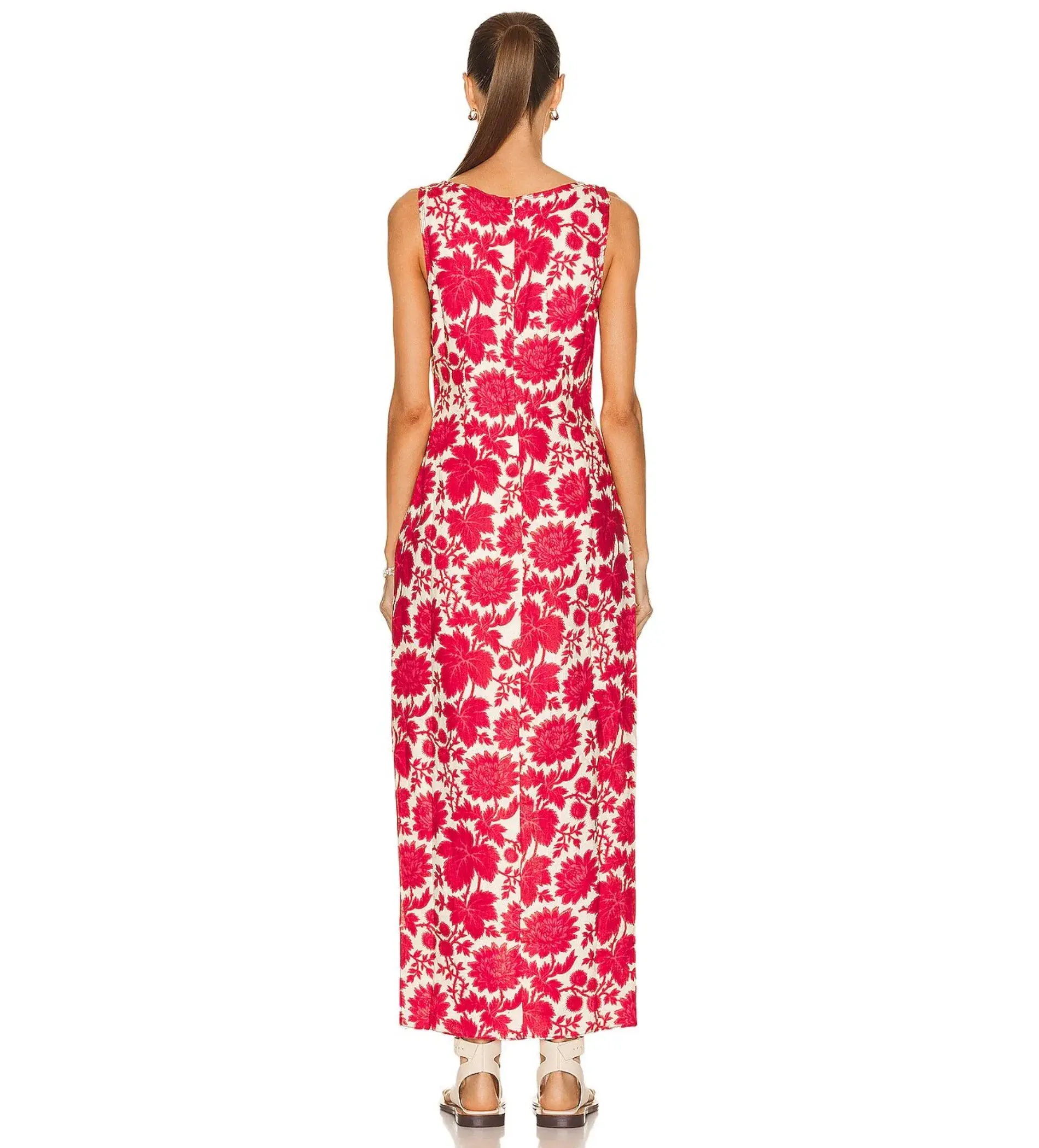 Sir the Label Cinta Cut Out Midi Dress Valentina Floral Size 0 AU 6 - Image 6