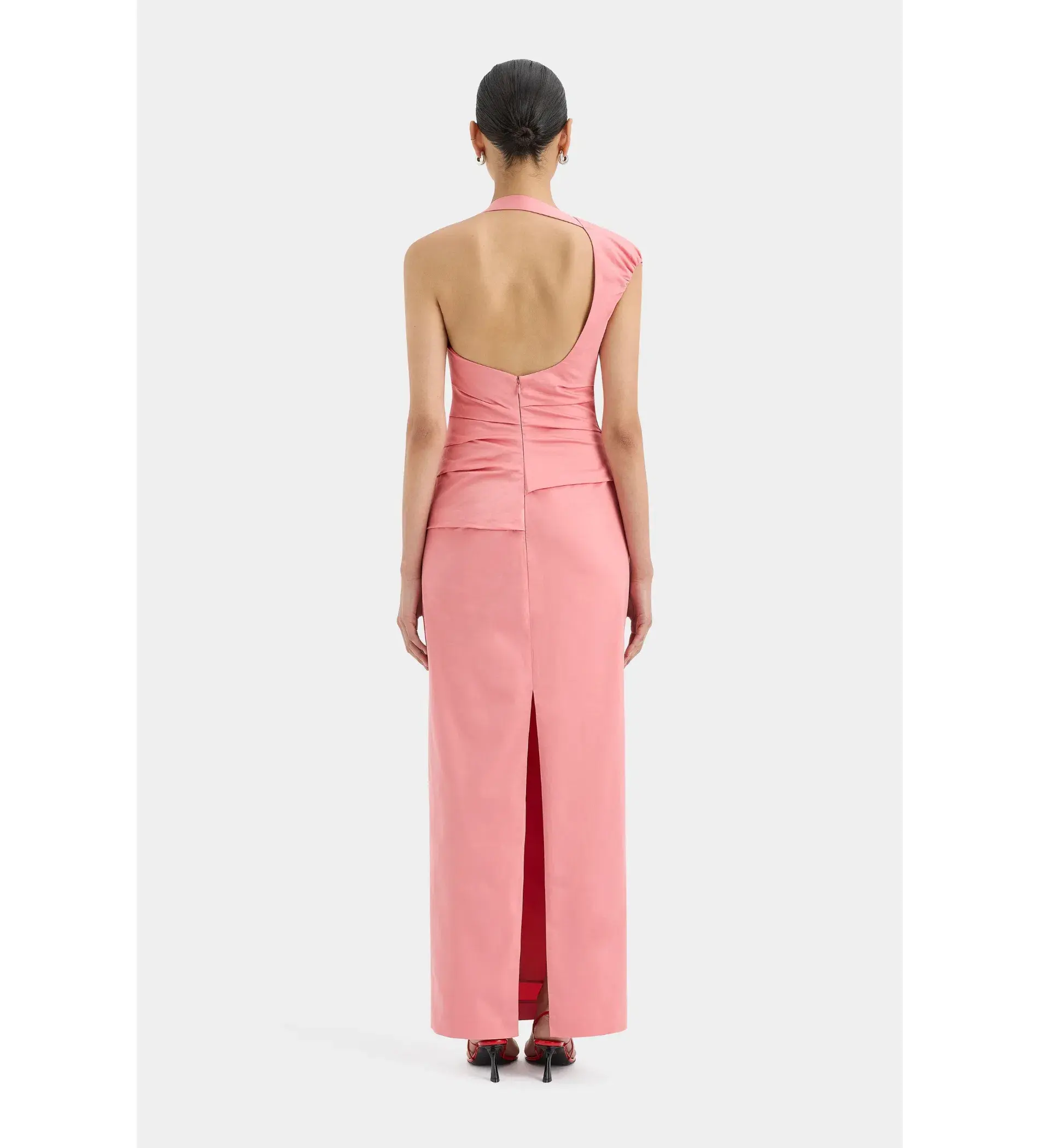 Sir the Label Giacomo Gathered Gown Pink Size 1 AU 8 - Image 3