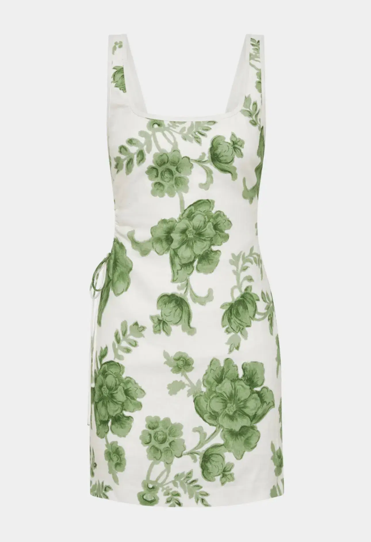 Sir The Label Gardella Cut Out Mini Dress Green Print Size 1 / AU 8 - Image 6