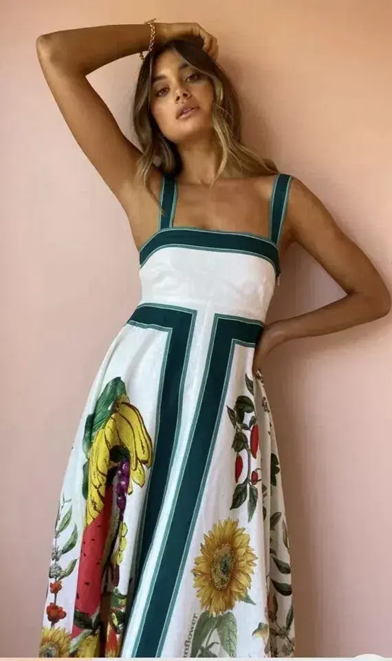 Alemais Frutta Sun Dress Size AU 12 - Image 2