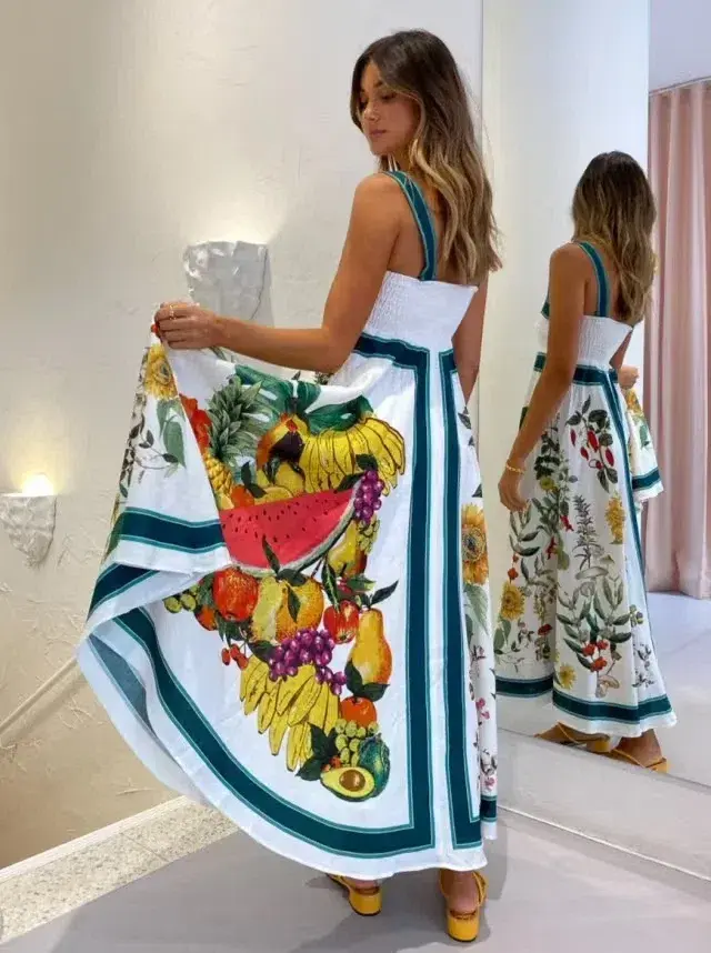 Alemais Frutta Sun Dress Size AU 12 - Image 3