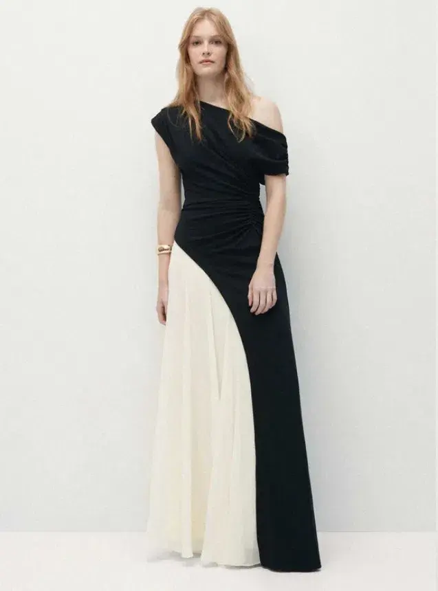 Sheike Celine Maxi Dress Black Contrast Size 8 - Image 1