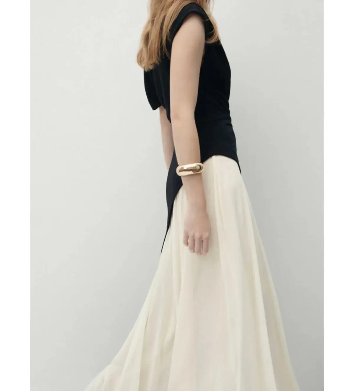 Sheike Celine Maxi Dress Black Contrast Size 14 - Image 2