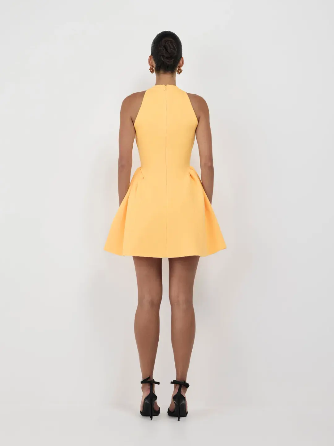 Sheike Sardinia Mini Dress Yellow Size 10 for rent on The Volte - main image