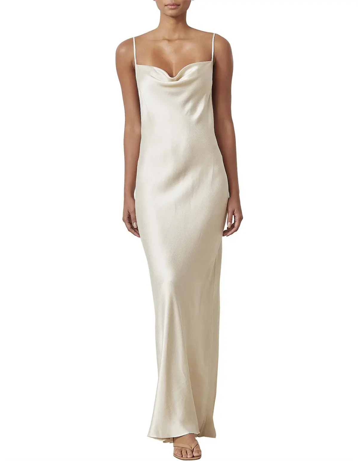 Bec & Bridge Frederic Maxi Dress in Cream Size 12 - Image 1
