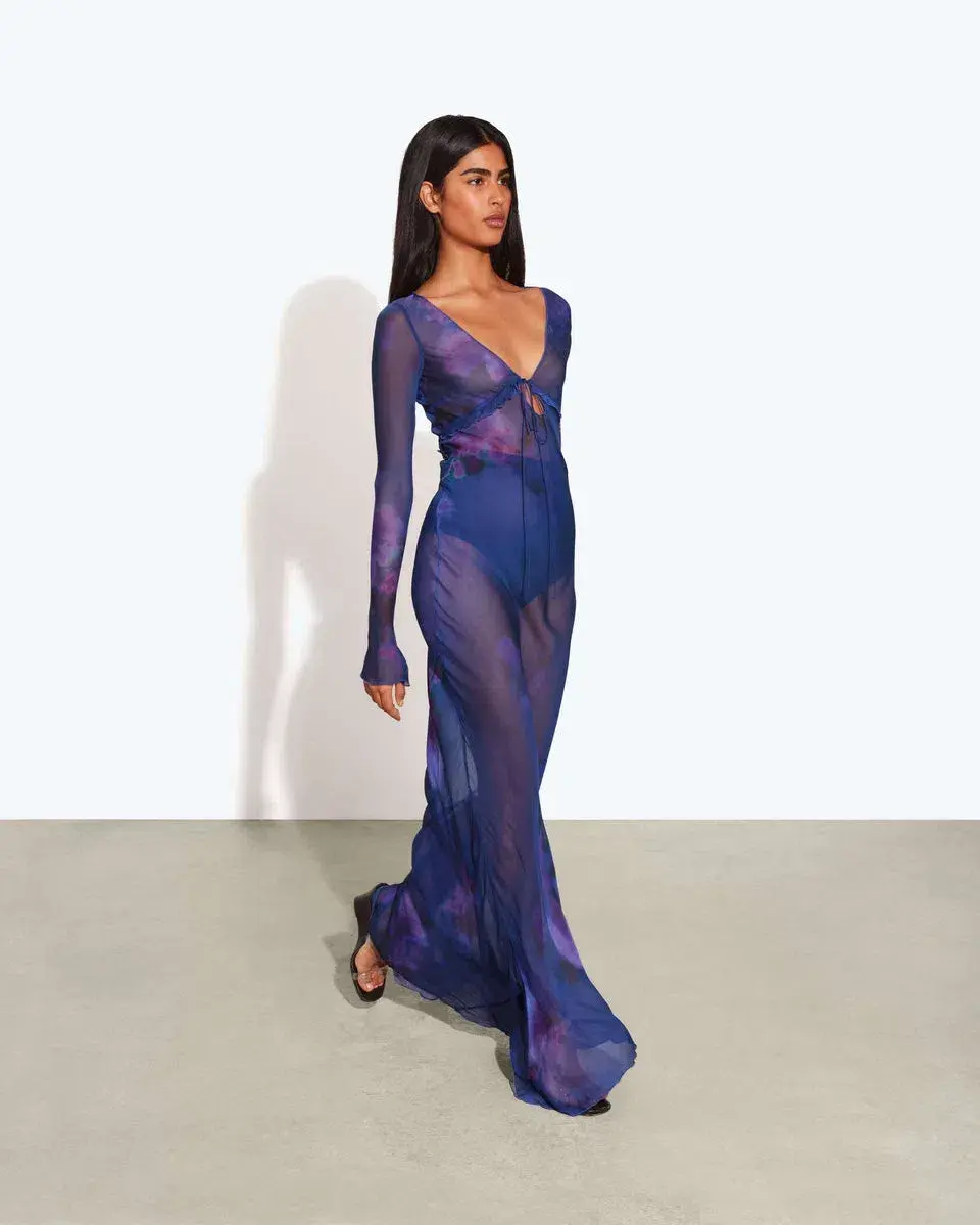 Rat & Boa Topaz Maxi Dress Print Size S / AU 8 - Image 2