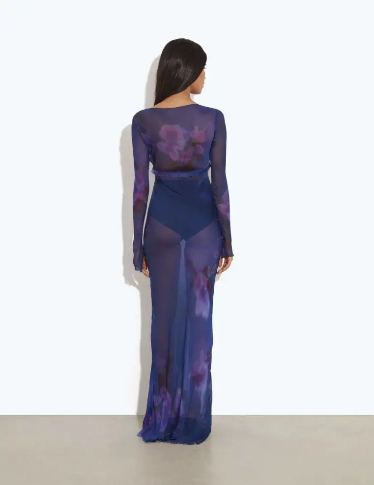 Rat & Boa Topaz Maxi Dress Print Size S / AU 8 - Image 4
