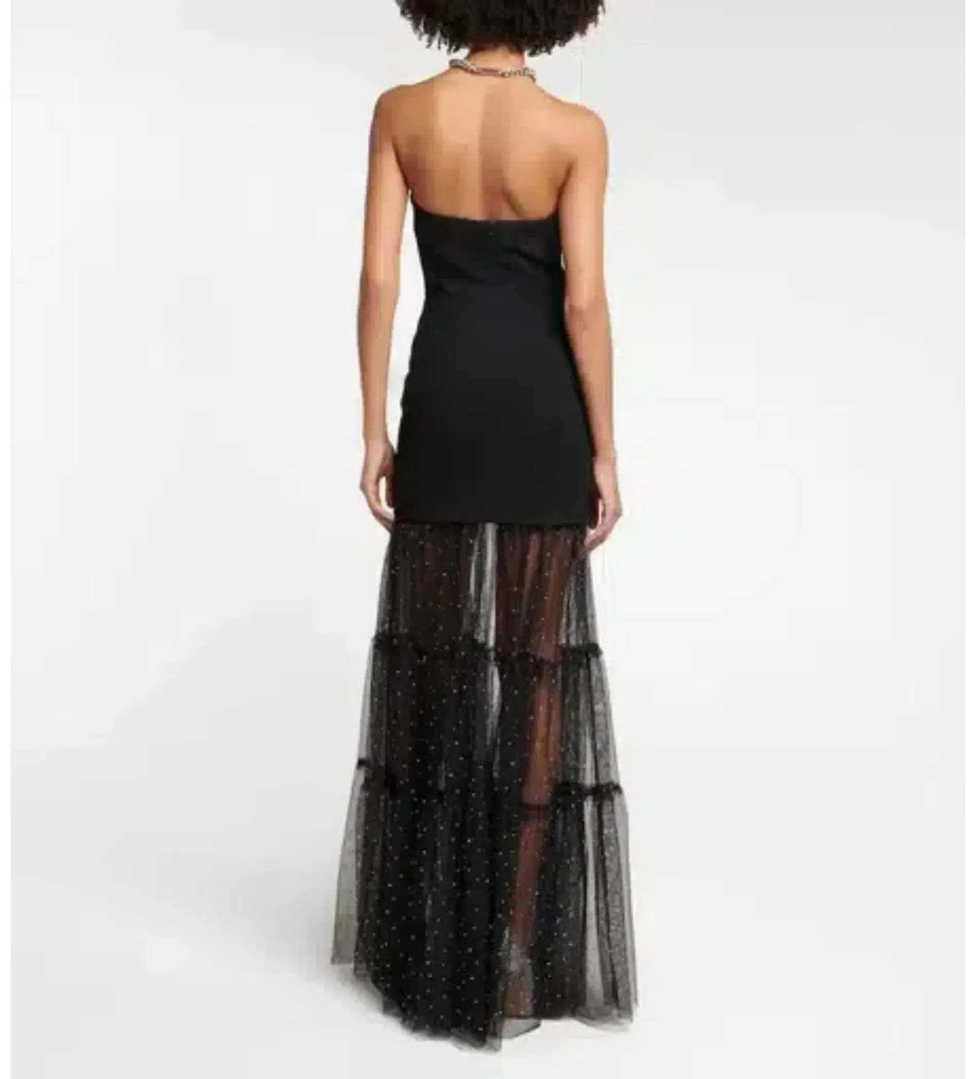Rebecca Vallance Alyssa Gown Black Size 6 - Image 2