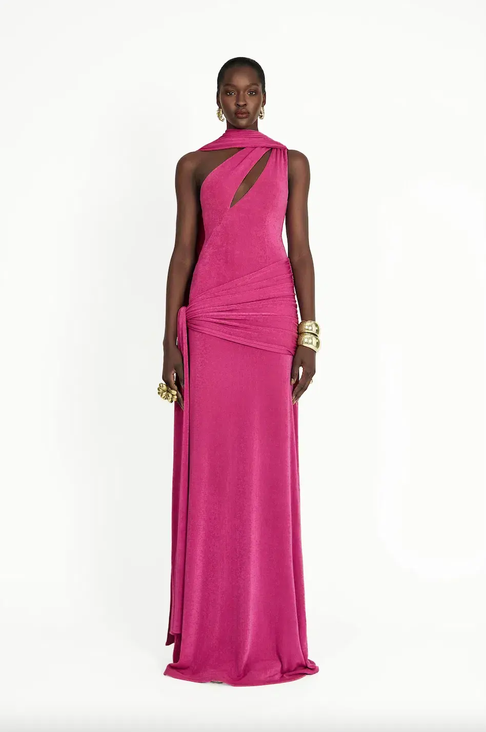 Khanum's Kiaan Maxi Dress in Pink  Size M/ AU 10  - Image 1