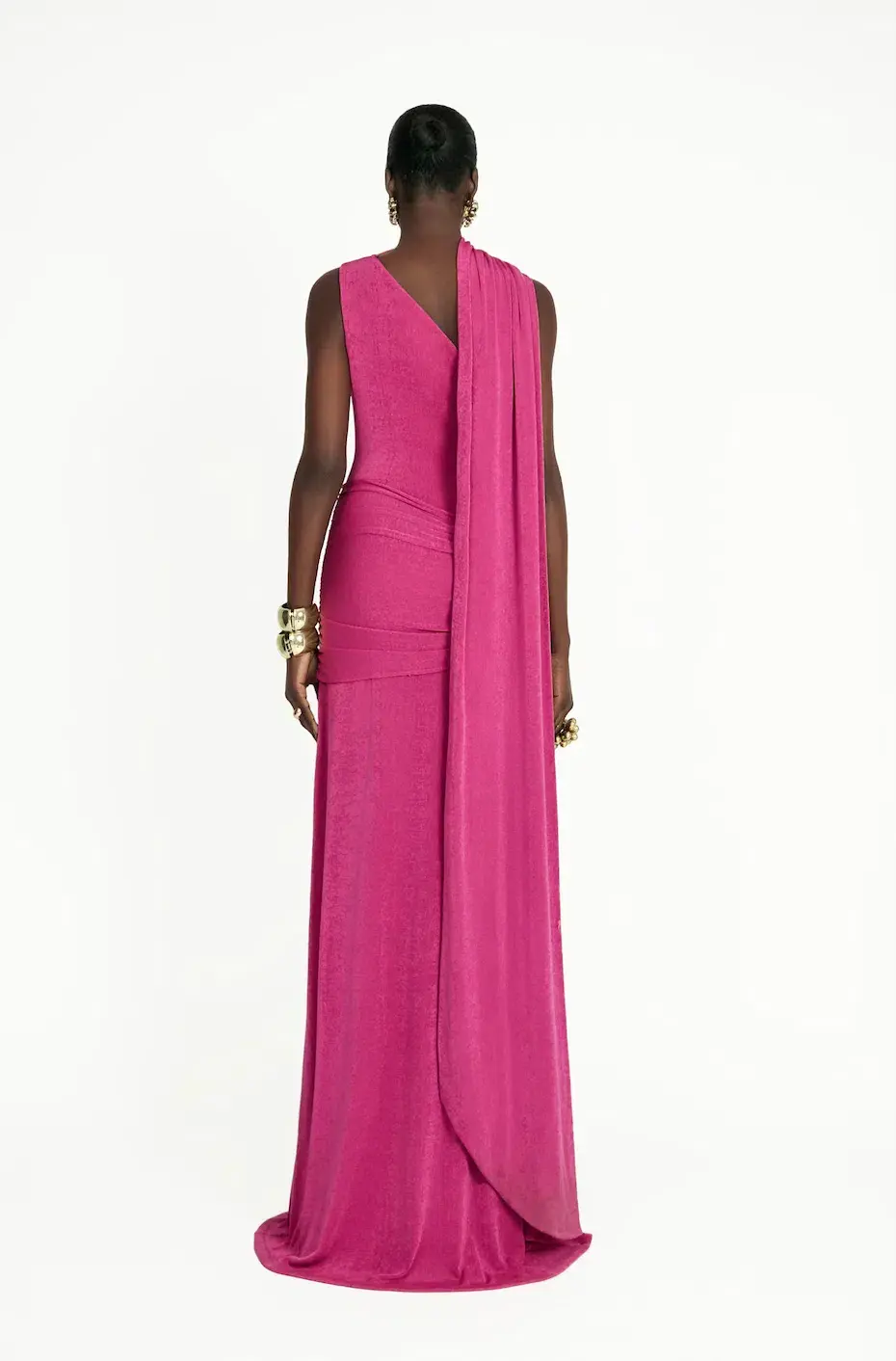 Khanum's Kiaan Maxi Dress in Pink  Size M/ AU 10  - Image 2
