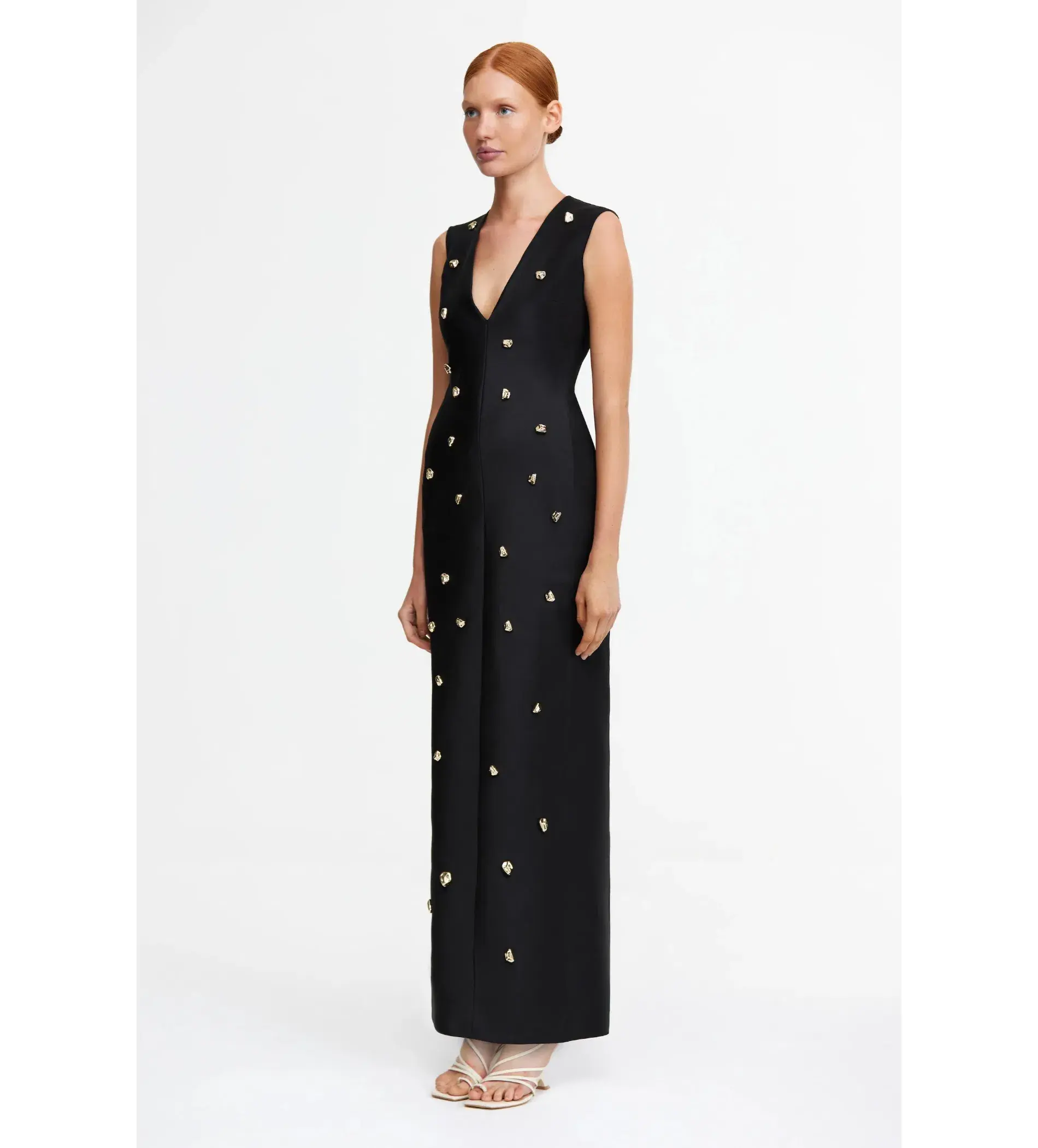 Acler Pattison Maxi Dress Black Size 14  - Image 3