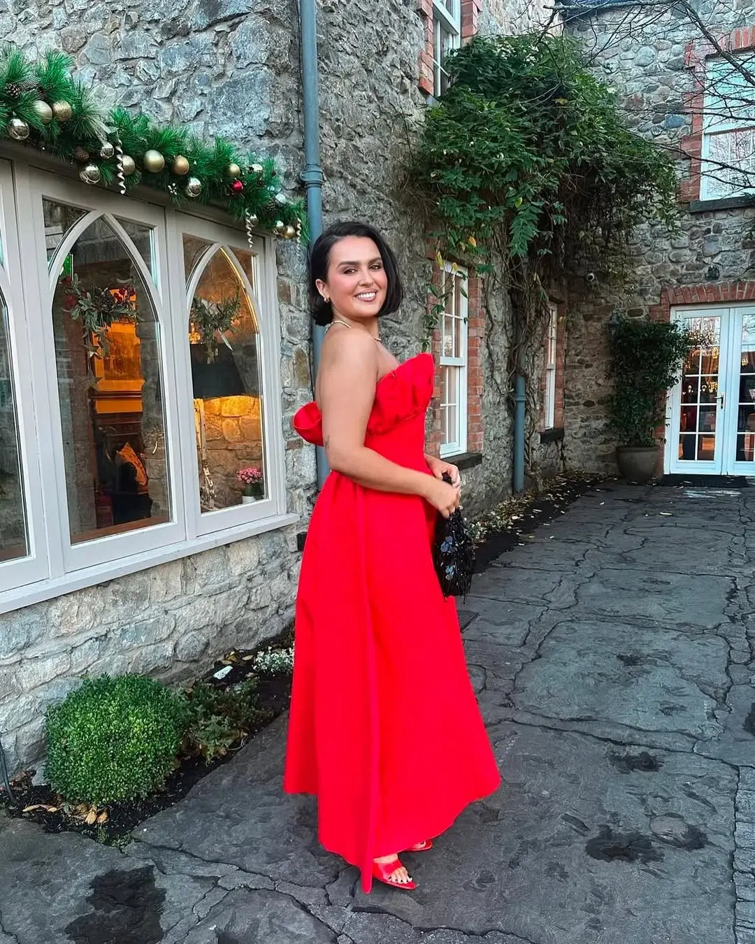 Elliatt Laurel Sleeveless Maxi Dress In Red Size M/AU 10 - Image 2