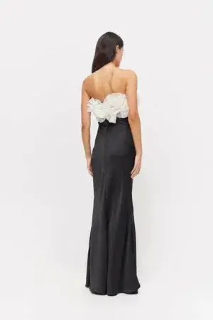 Rachel Gilbert Eyelar Gown Black Size 3 / AU 12 - Image 3