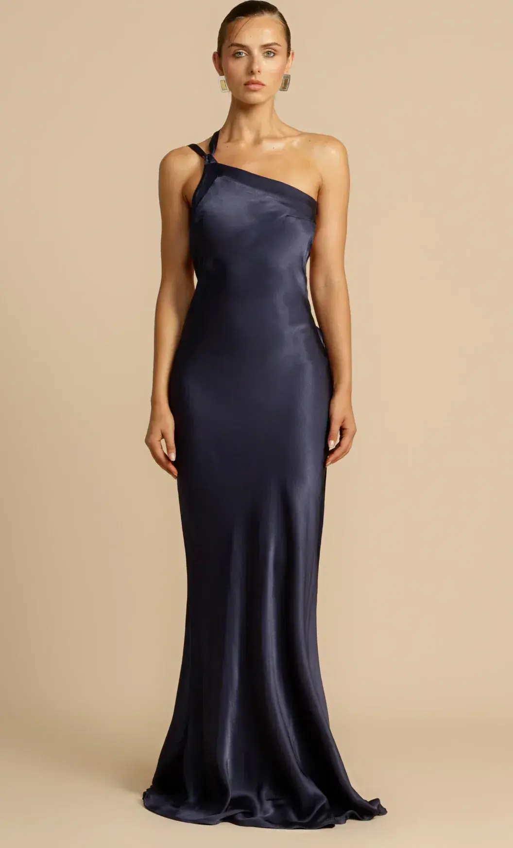 Arcina Ori Monique Dress Navy Size 6 for rent on The Volte - main image