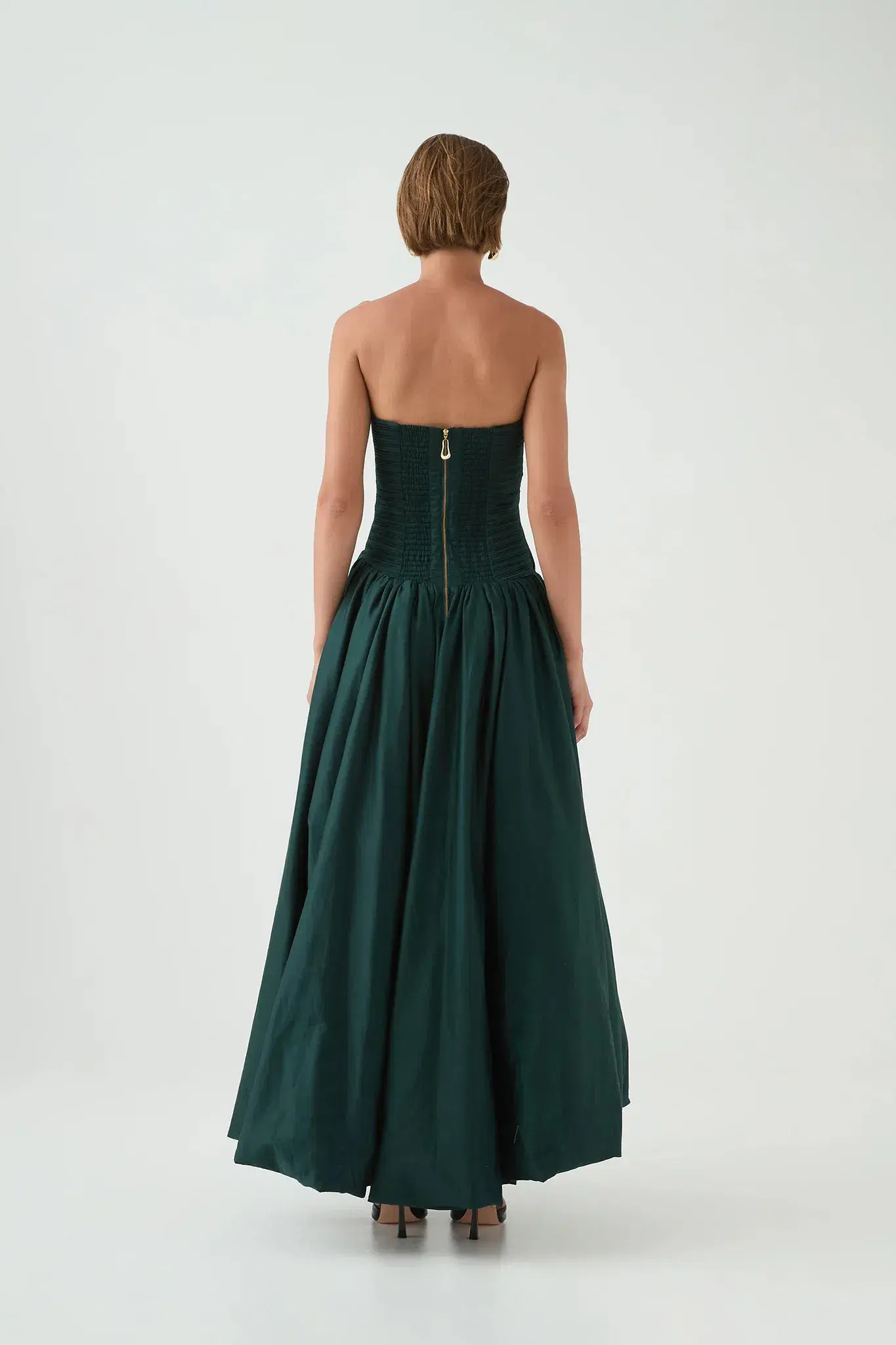 Aje Spatial Maxi Dress in Bonsai Green Size 10 AU - Image 3
