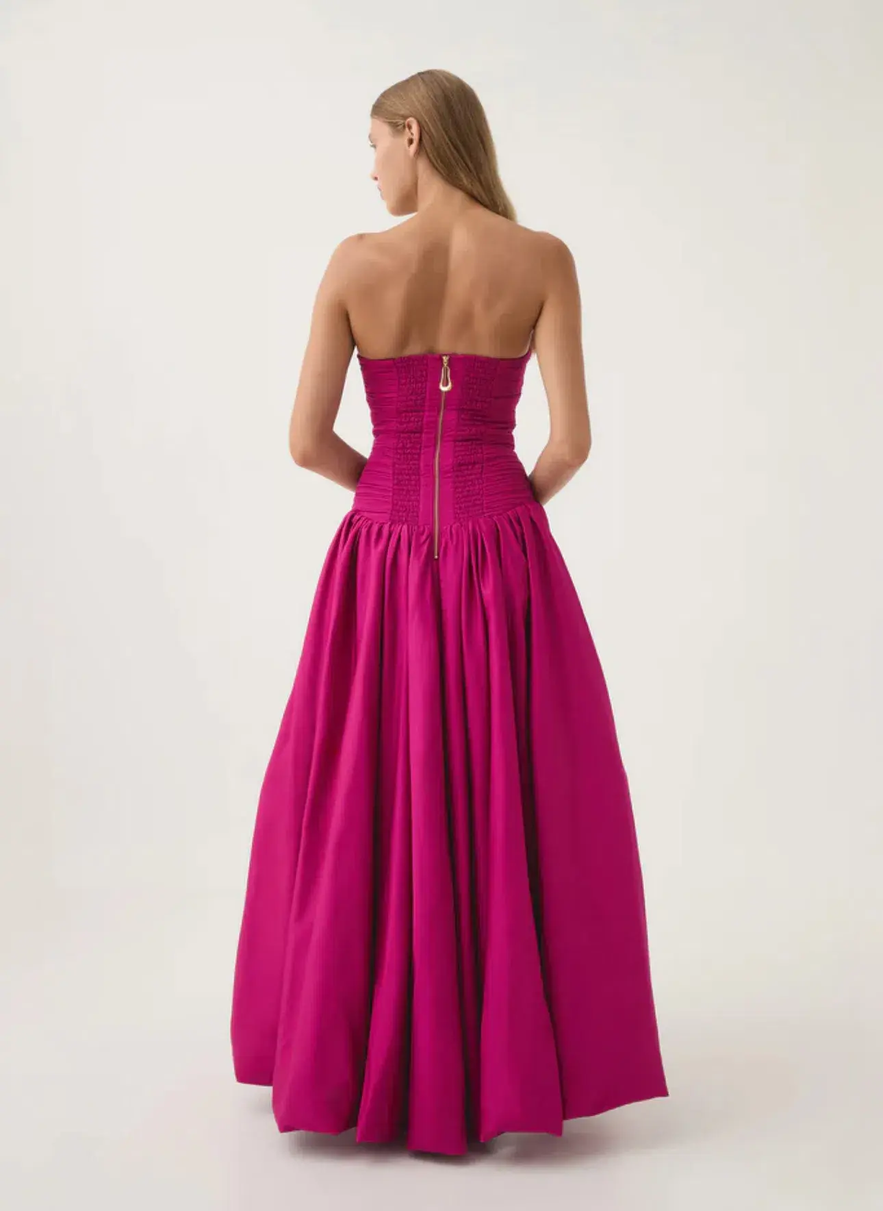 Aje Bubble Gown Maxi Magenta Size AU 8 - Image 3