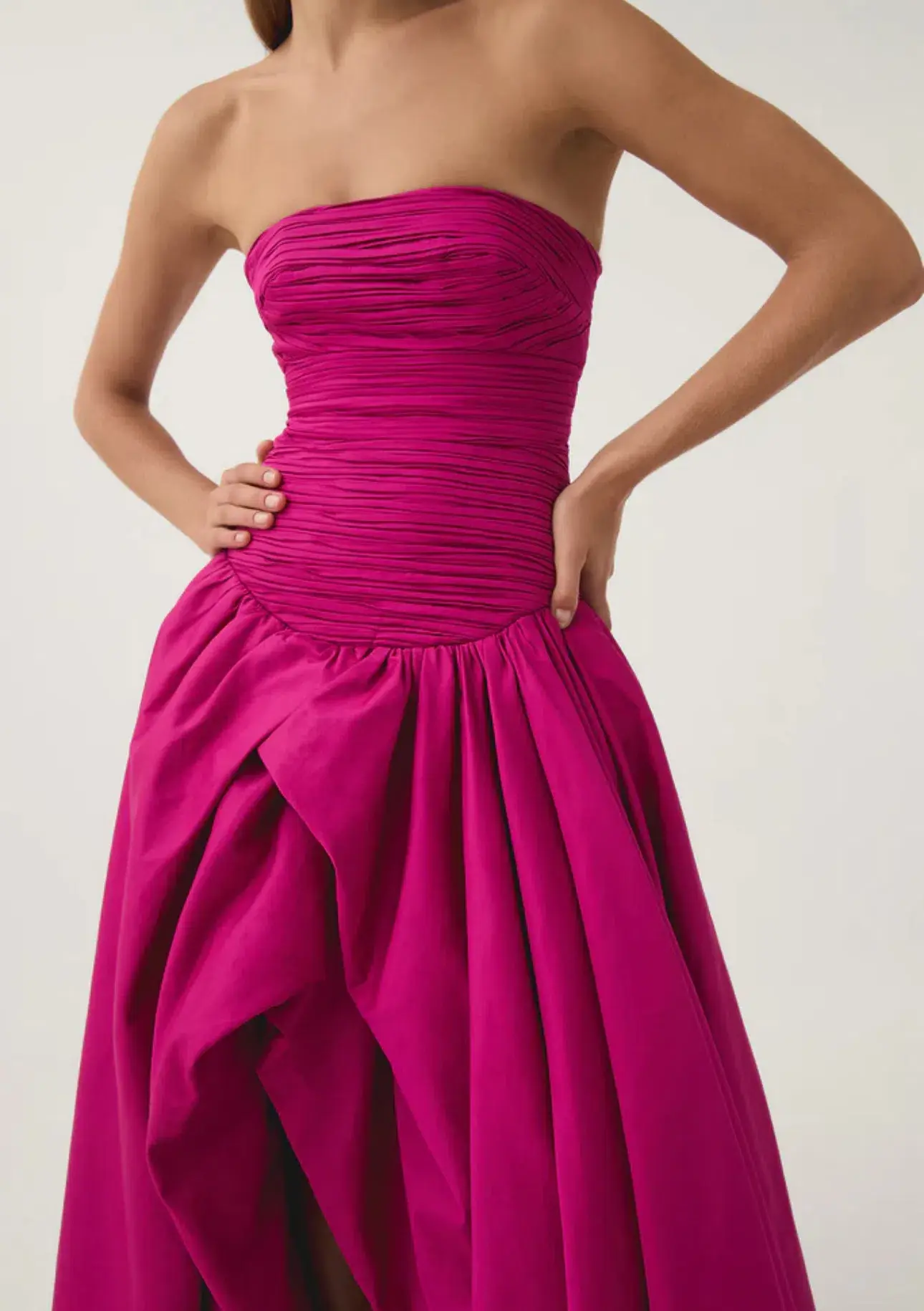 Aje Bubble Gown Maxi Magenta Size AU 8 - Image 2