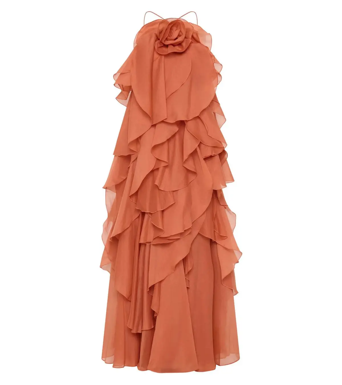 Aje Pandorea Layered Maxi Dress - Size L - Image 4
