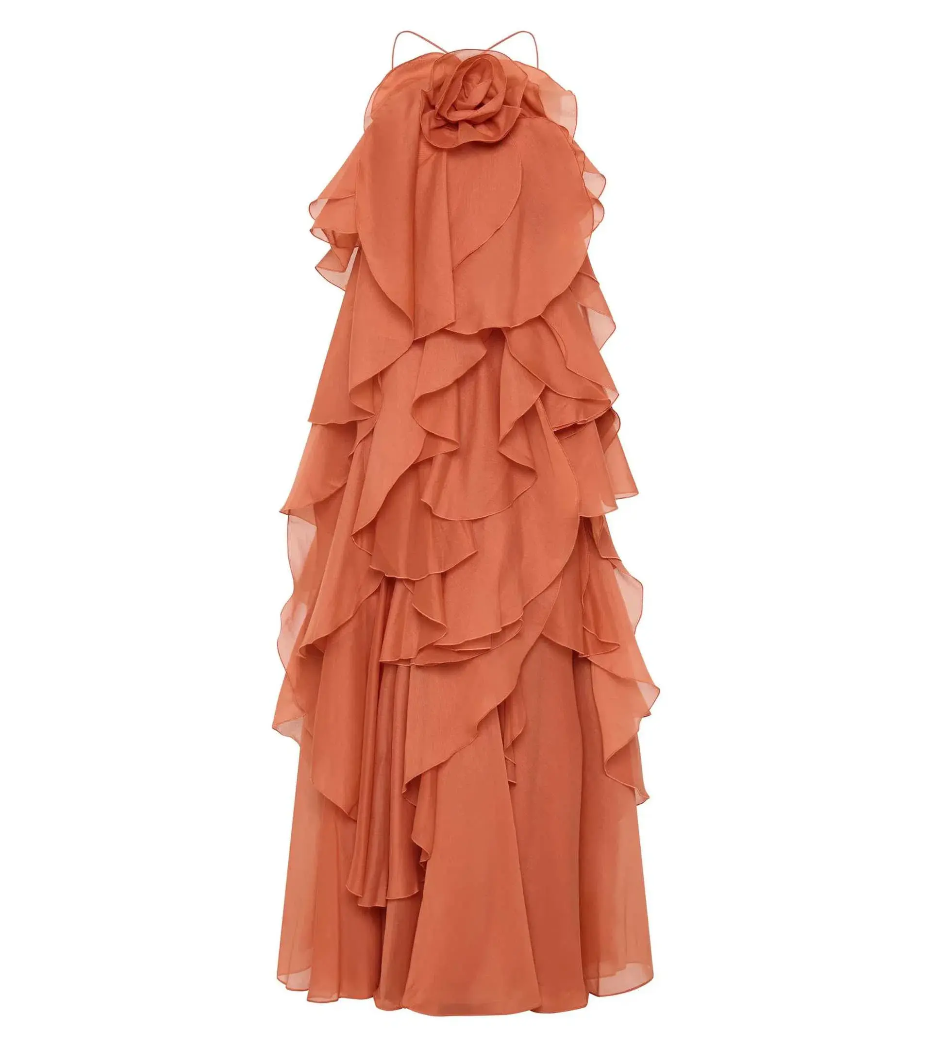 Aje Pandorea Layered Maxi Dress - Size L - Image 4