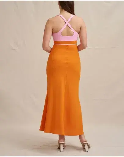 By Johnny 'Christine' Bias Midi Dress. Size 8 - Image 3