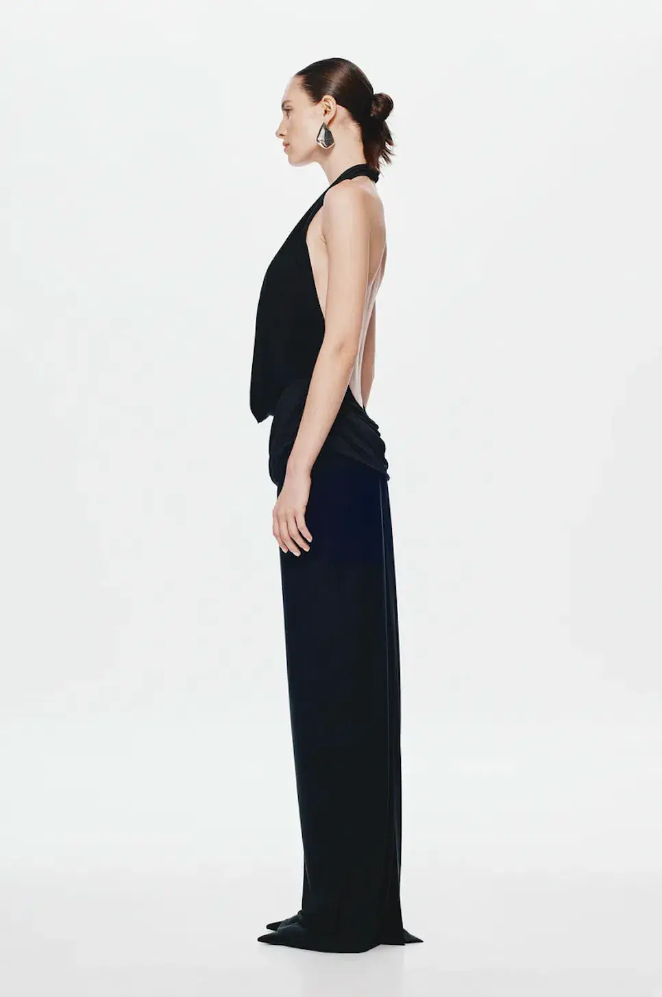 Misha The Vanessa Jersey Dress Black Size 8 - Image 3