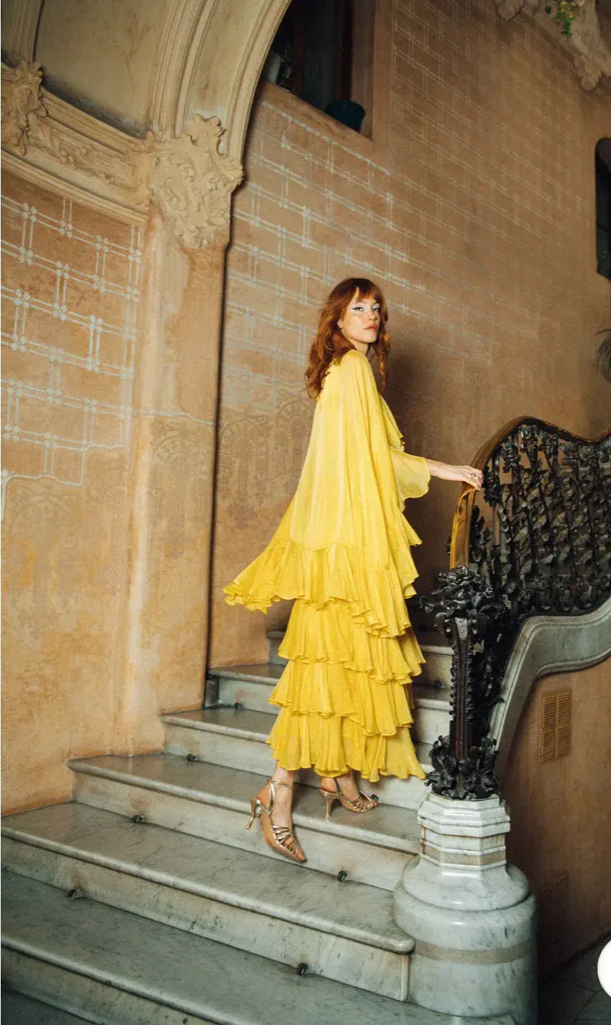 Queens of Archive Bianca Dress - size Small for rent on The Volte - main image