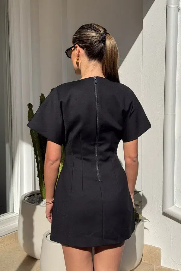 Sneaky Link Sophia Mini Dress in Black Size M / AU 10 - Image 3
