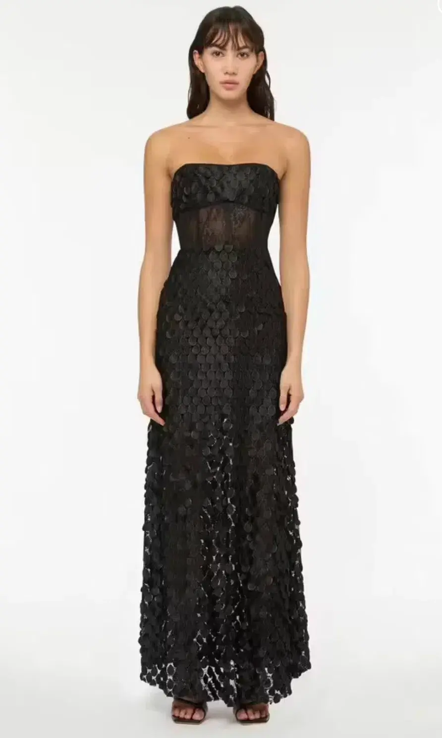 Manning Cartell Supreme Extreme Strapless Gown in Black Size 4  - Image 1
