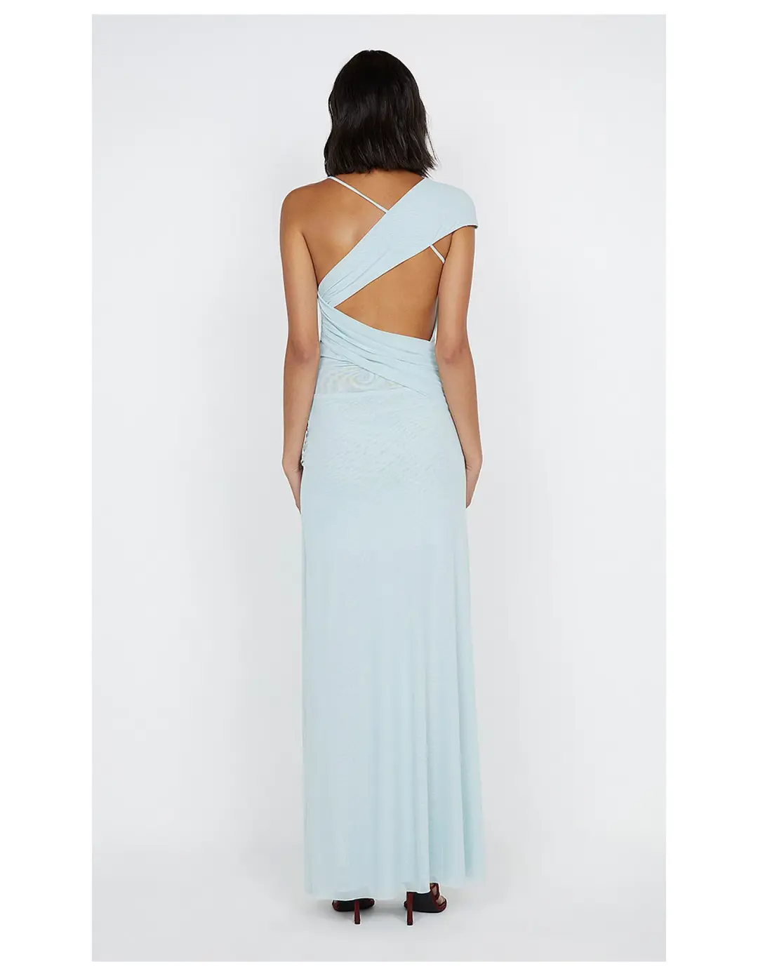 Bec and Bridge Alara Asym Maxi Dress Ocean Mist SIze 10 for rent on The Volte - main image