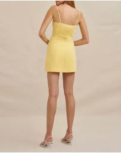 By Johnny 'Bettina' Bow Mini Dress. Size 8 - Image 2