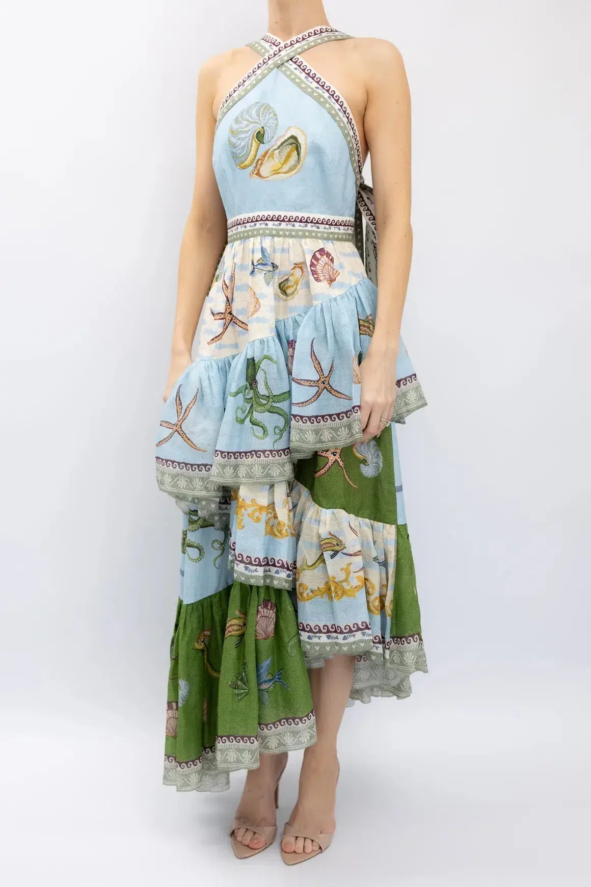Alemais Boat House Midi Dress Size 12 - Image 1