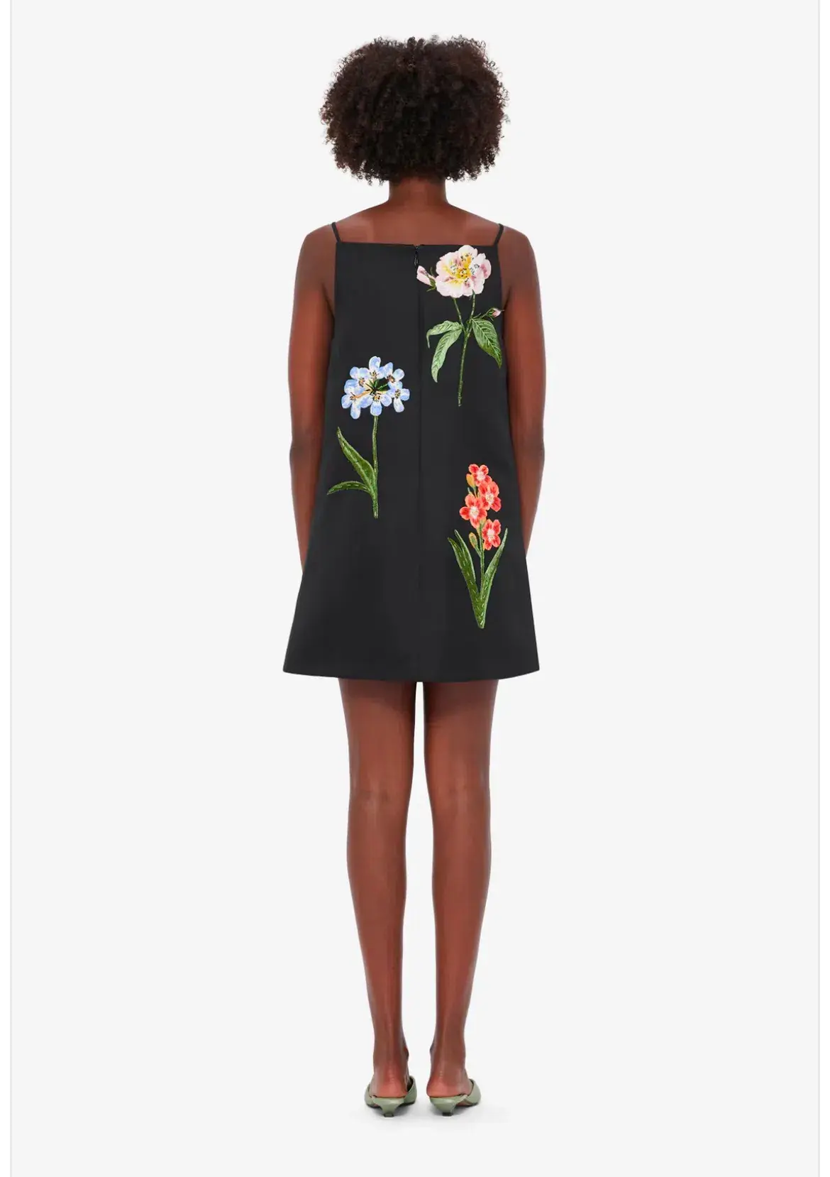 Leo Lin Leia Embroidered Mini Dress Size 10 - Image 2