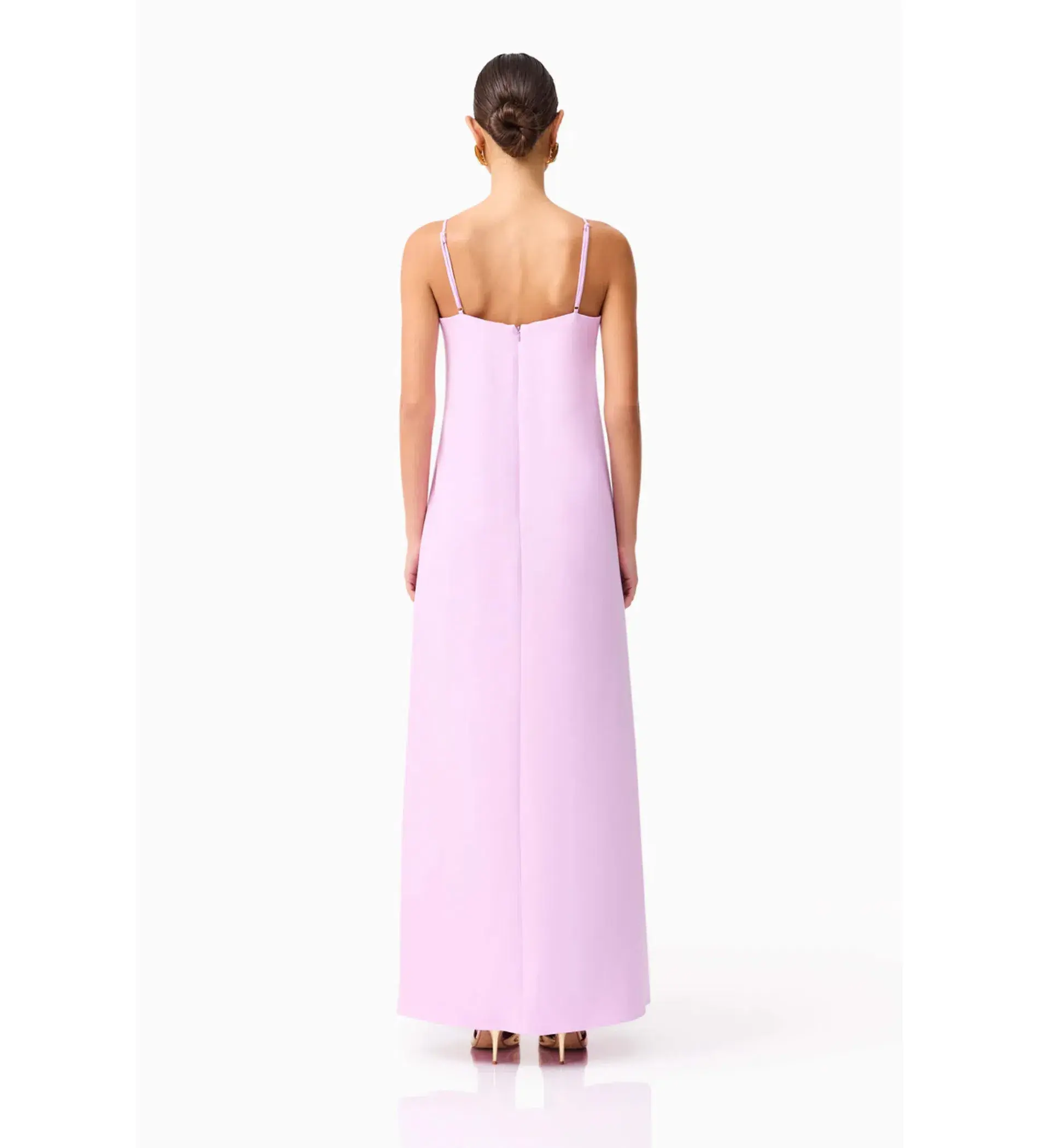 Elliat Buttercup Embroidered Maxi Dress in Purple Size XS/ AU 6 - Image 4