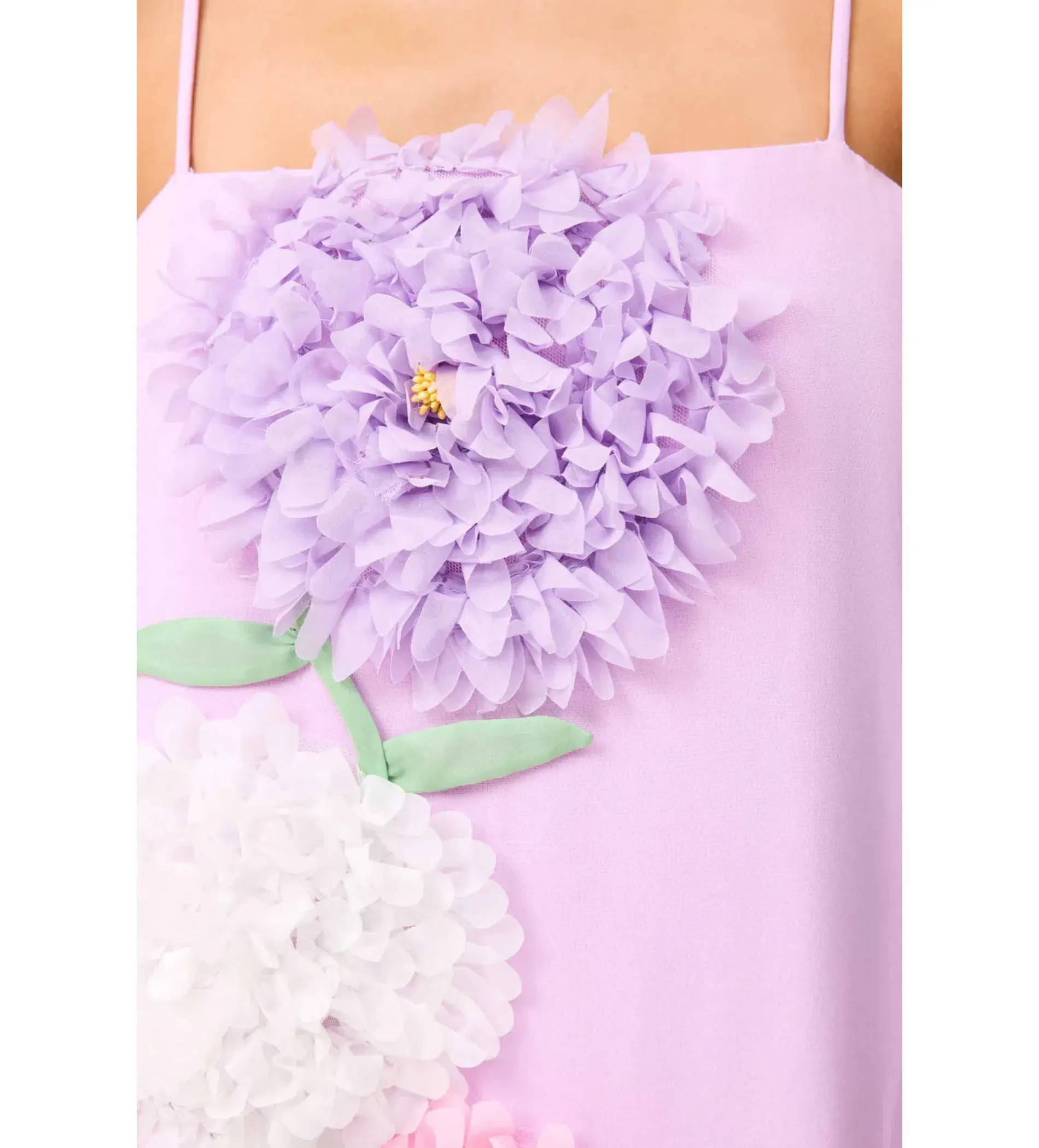 Elliat Buttercup Embroidered Maxi Dress in Purple Size S/ AU 8 - Image 3