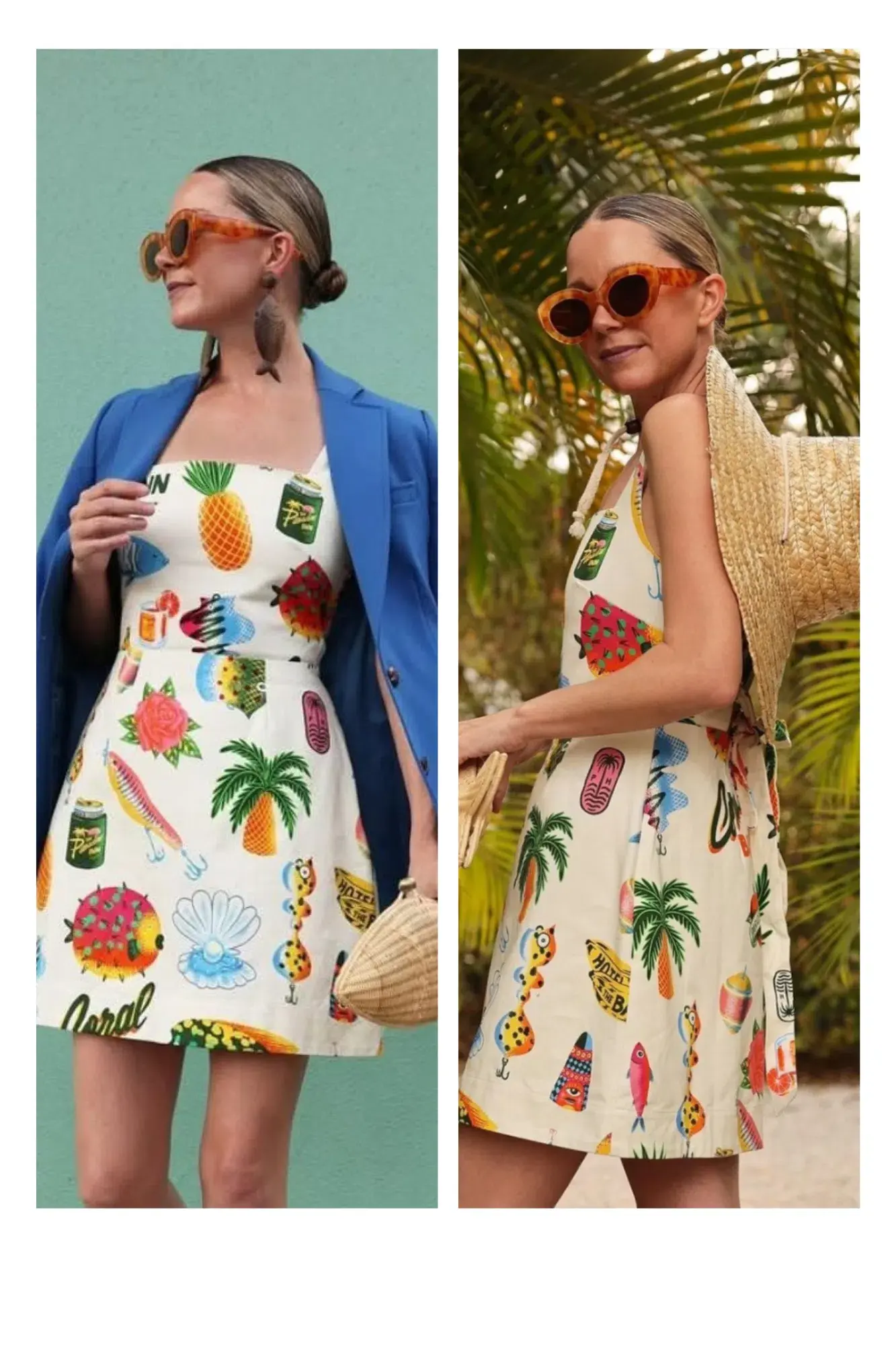 ALÉMAIS Samaki Mini Dress BNWT Size AU 8 US 4 - Image 1
