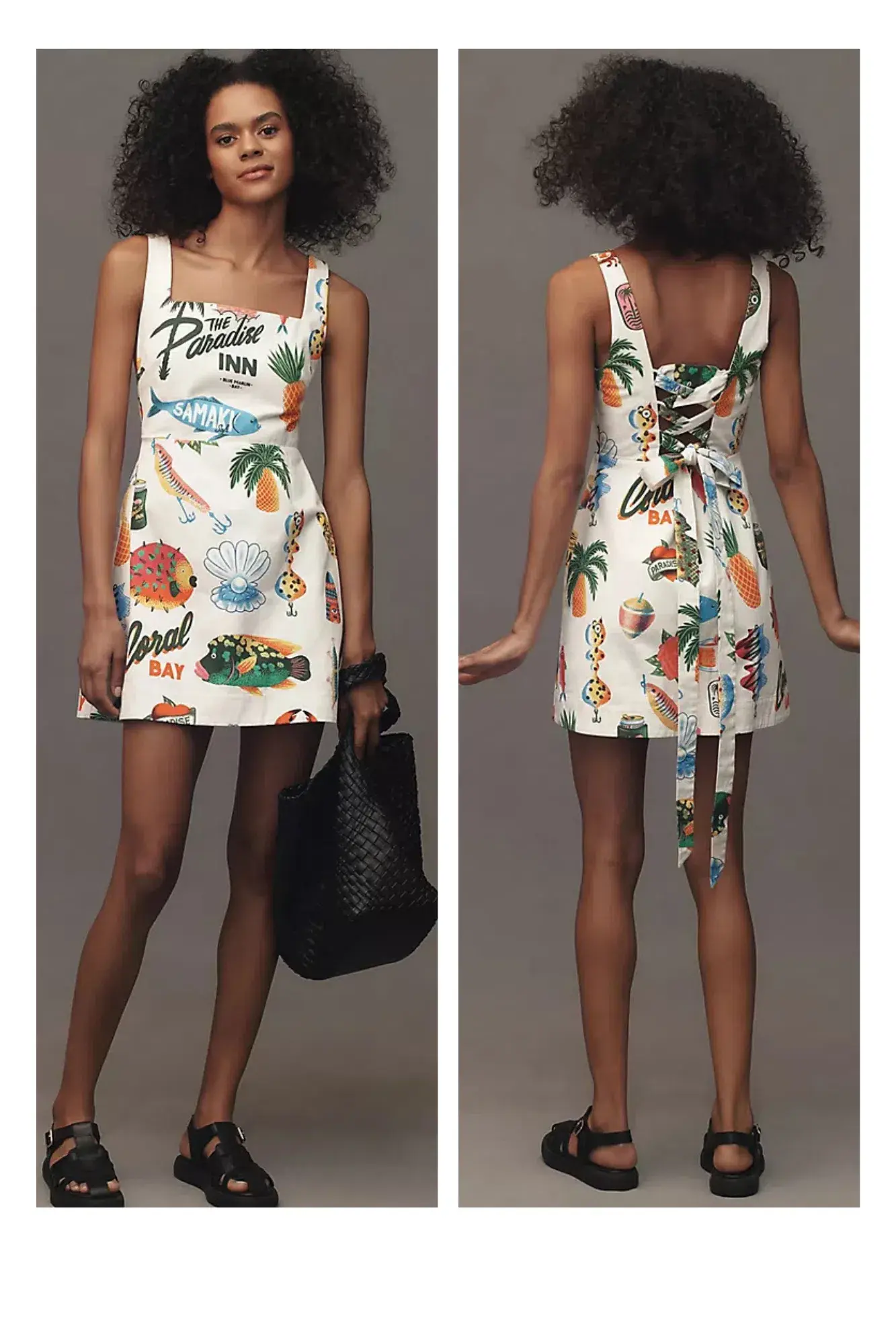 ALÉMAIS Samaki Mini Dress BNWT Size AU 8 US 4 - Image 2