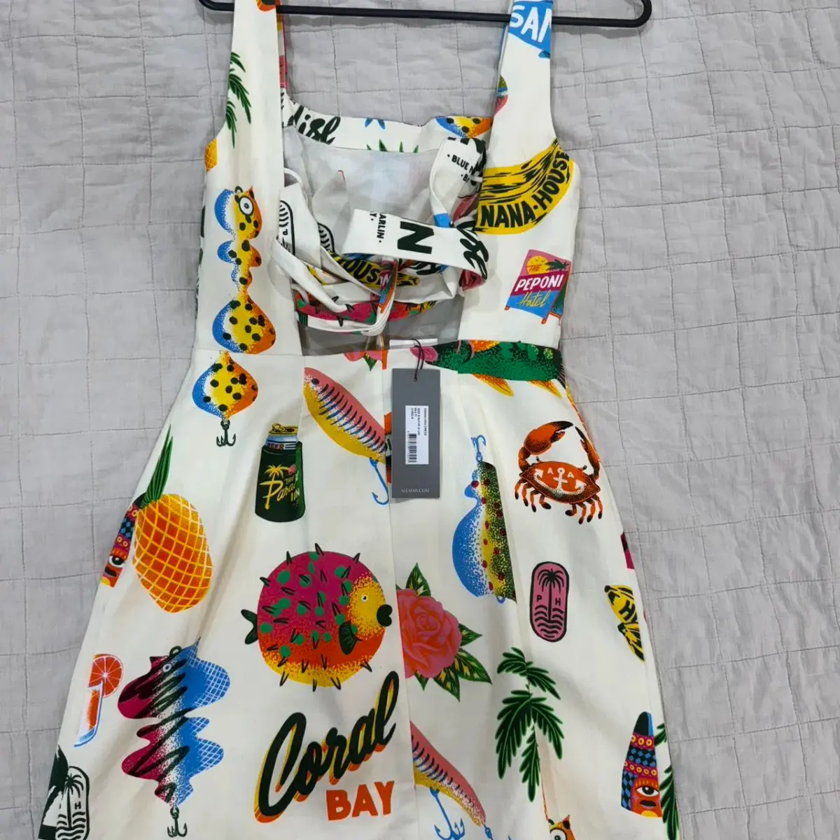 ALÉMAIS Samaki Mini Dress BNWT Size AU 8 US 4 - Image 6
