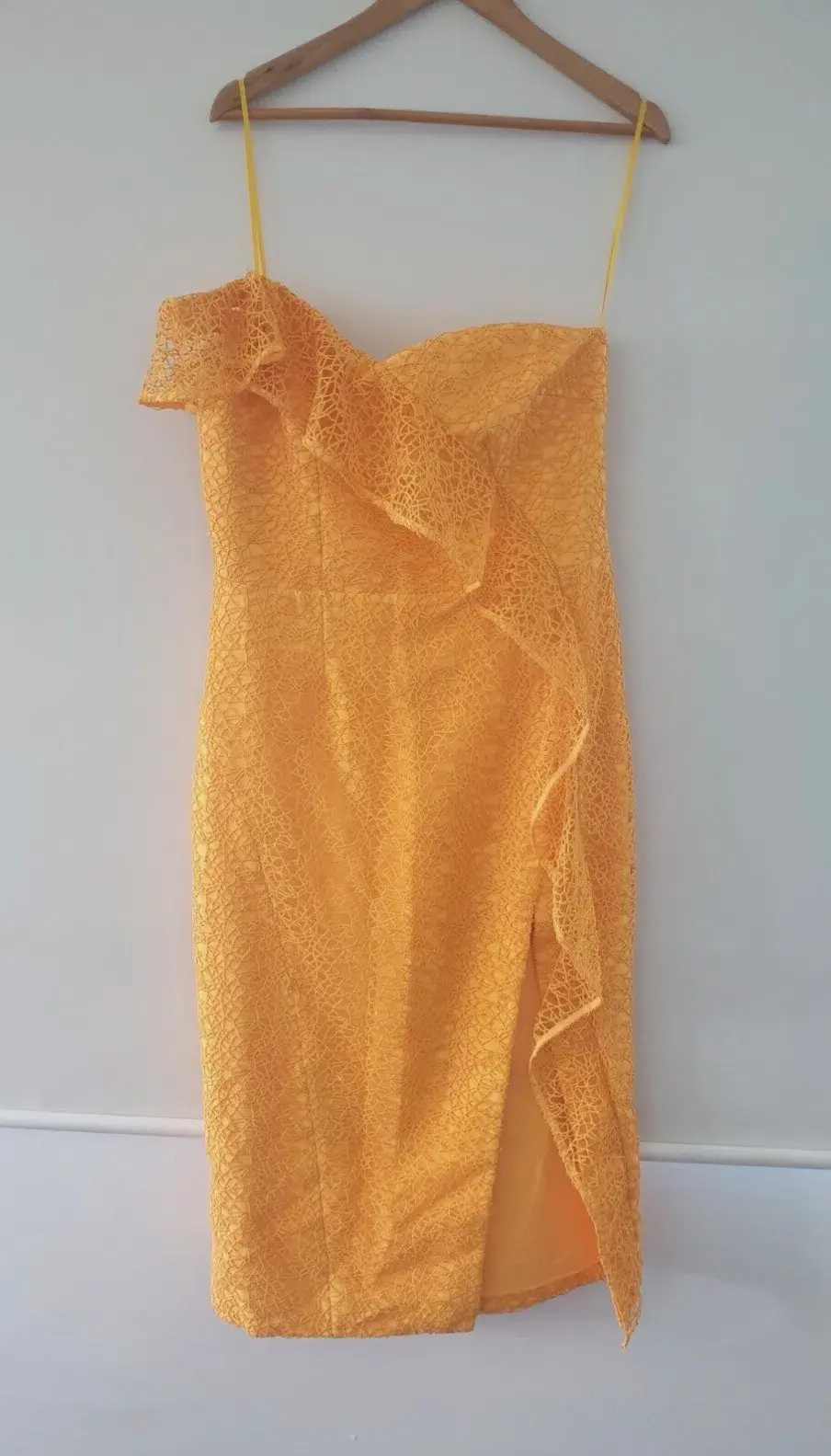 Rebecca Vallance Baha Dress Saffron Yellow In AU 14 US 10 EUR 42 - Image 3