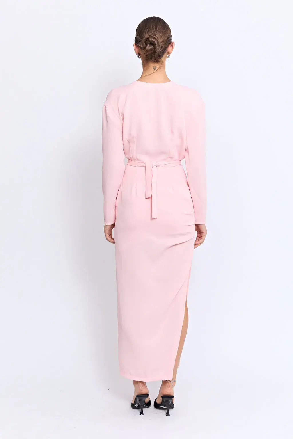 Pfeiffer Pierre Maxi Dress Rose Size S/AU 8 - Image 2